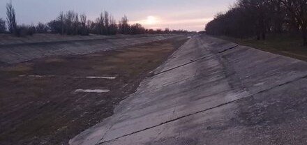 КРЫМ. Информация о подаче воды в Северо-Крымский канал не подтвердились