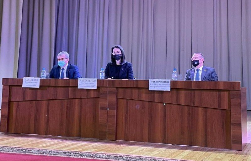 РОСТОВ. Состоялось пятое заседание Собрания депутатов Зерноградского района