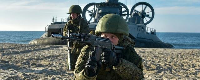 СЕВАСТОПОЛЬ. В Крыму прошли учения морской пехоты