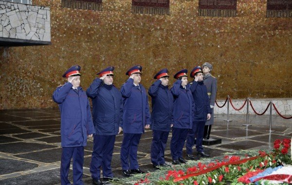ВОЛГОГРАД. Офицеры следственного управления почтили память защитников Сталинграда