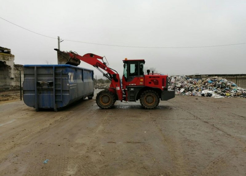 ВОЛГОГРАД. В Волгоградской области заработала новая площадка перегрузки коммунальных отходов