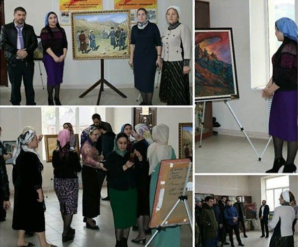 ЧЕЧНЯ.  Передвижная выставка «Природа и фантазия» состоялась в ГГНТУ
