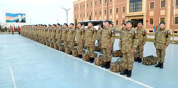 АЗЕРБАЙДЖАН. Группа азербайджанских миротворцев возвратилась из Афганистана в Баку