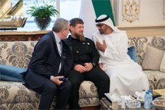 ЧЕЧНЯ. Рамзан Кадыров встретился с наследным принцем Абу-Даби Мохаммадом Бен Зайед Аль Нахайаном