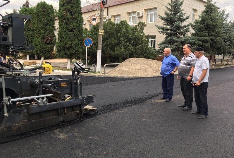 ИНГУШЕТИЯ. В городе Сунжа Ингушетии завершаются работы по благоустройству двух общественных территорий