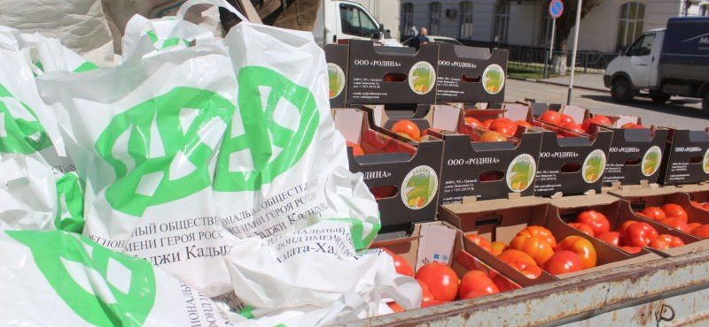 ЧЕЧНЯ. С начала самоизоляции 162 865 семей получили продовольственную помощь от РОФ имени Ахмата-Хаджи Кадырова