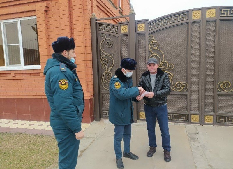 ЧЕЧНЯ. В Чеченской Республике граждан обучили правилам пожарной безопасности в быту