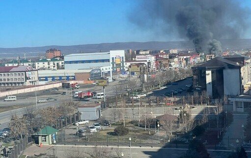 ЧЕЧНЯ. В Грозном ликвидирован крупный пожар в одном из магазинов