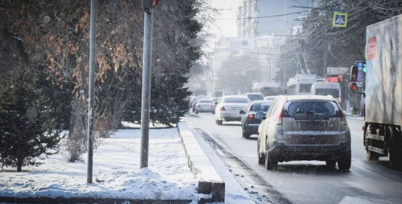 ВОЛГОГРАД. Мороз, снег и метель останутся в Волгограде до конца недели